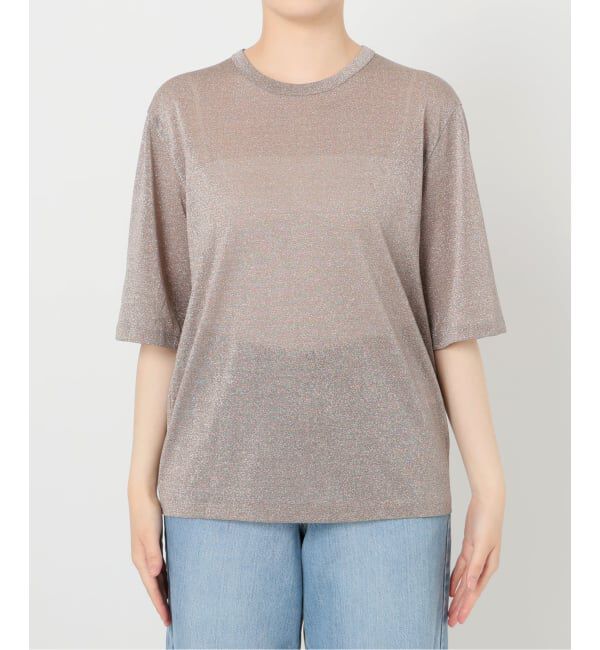IENA「《追加》ラメ Tシャツ」|Tシャツ・カットソー|