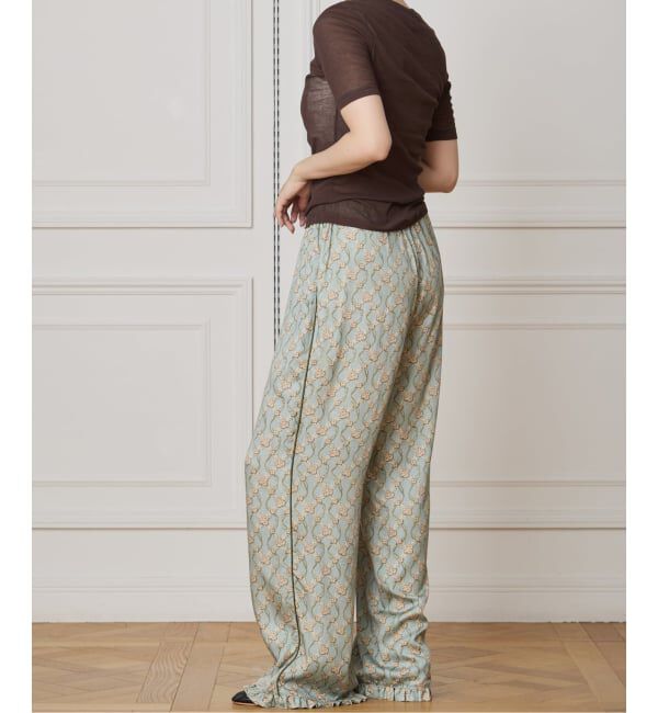 IENA LA BOUCLE「《追加3》IENA LA BOUCLE 水撚りガスフライス半袖プルオーバー」|Tシャツ・カットソー|