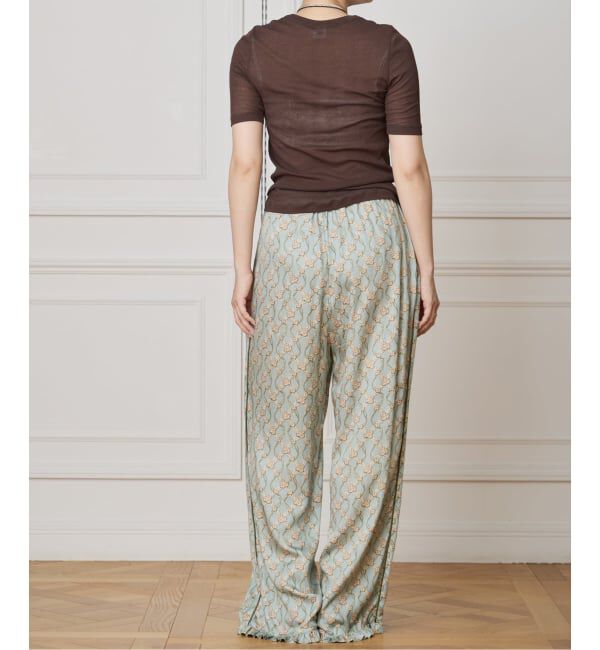 IENA LA BOUCLE「《追加3》IENA LA BOUCLE 水撚りガスフライス半袖プルオーバー」|Tシャツ・カットソー|