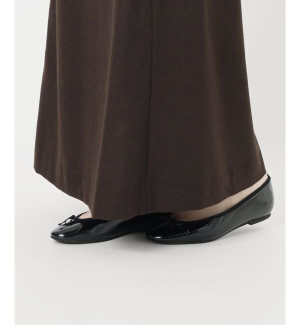 IENA LA BOUCLE「IENA LA BOUCLE ウールサキソニーIラインスカート」|スカート|