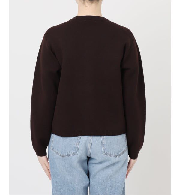 IENA「《追加》スーパーファインスムースクルーカーディガン」|カーディガン|