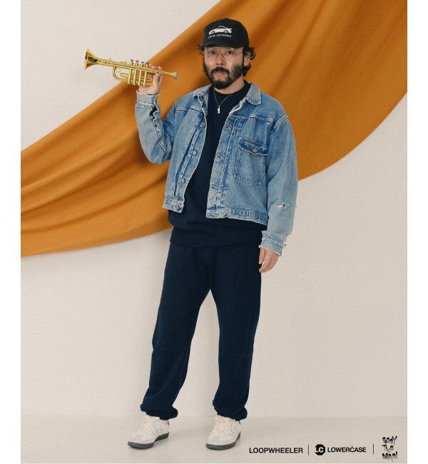 EDIFICE「【LOOPWHEELER for LOWERCASE &times; POGGYTHEMAN】別注 クルーネックスウェット」|スウェット・ジャージ|