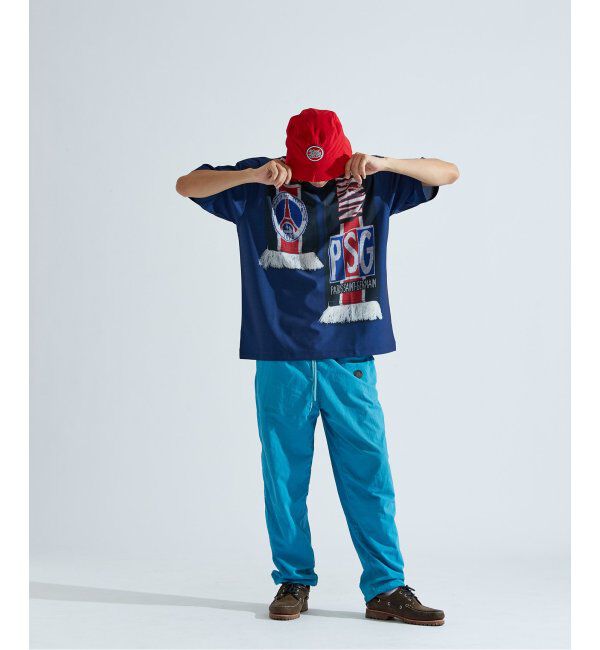 Paris Saint-Germain「【PSG / パリ・サン＝ジェルマン】 JP Vintage Scarf Printed uniform-lik」|Tシャツ・カットソー|