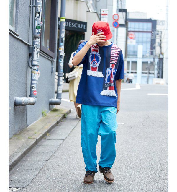 Paris Saint-Germain「【PSG / パリ・サン＝ジェルマン】 JP Vintage Scarf Printed uniform-lik」|Tシャツ・カットソー|