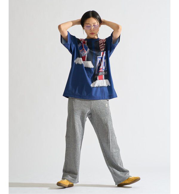 Paris Saint-Germain「【PSG / パリ・サン＝ジェルマン】 JP Vintage Scarf Printed uniform-lik」|Tシャツ・カットソー|