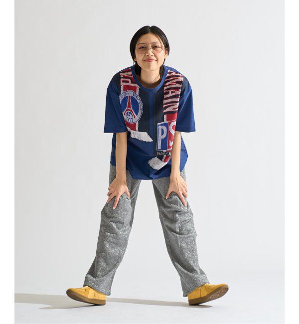 Paris Saint-Germain「【PSG / パリ・サン＝ジェルマン】 JP Vintage Scarf Printed uniform-lik」|Tシャツ・カットソー|