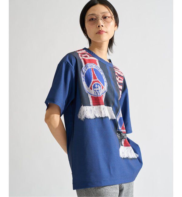 Paris Saint-Germain「【PSG / パリ・サン＝ジェルマン】 JP Vintage Scarf Printed uniform-lik」|Tシャツ・カットソー|