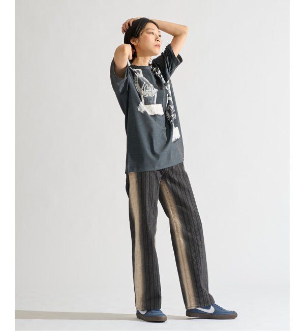 Paris Saint-Germain「【PSG / パリ・サン＝ジェルマン】 JP Vintage Scarf Printed uniform-lik」|Tシャツ・カットソー|