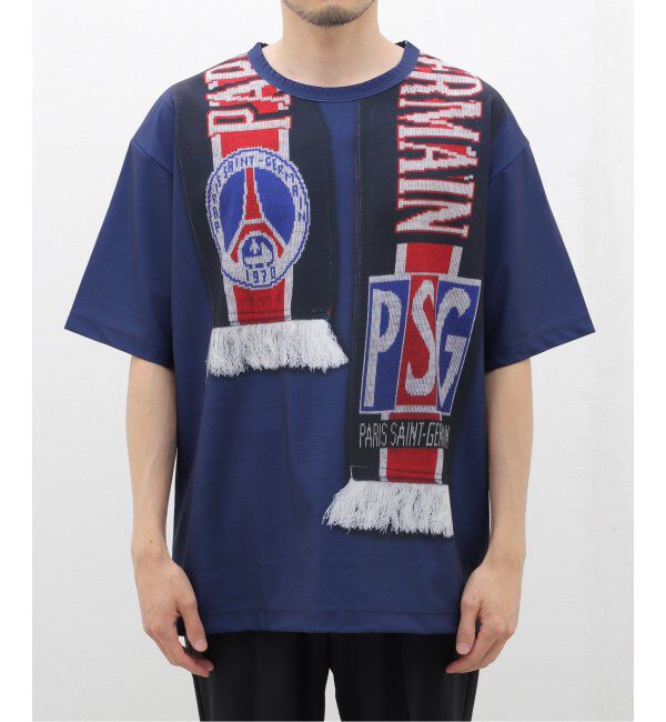 Paris Saint-Germain「【PSG / パリ・サン＝ジェルマン】 JP Vintage Scarf Printed uniform-lik」|Tシャツ・カットソー|