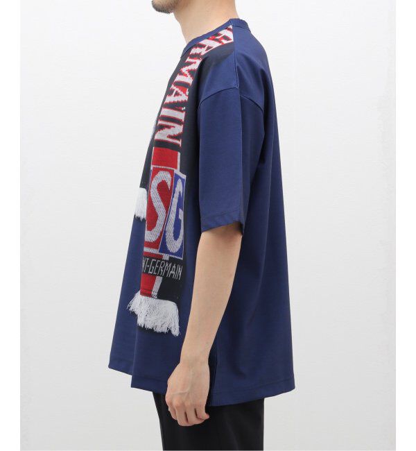 Paris Saint-Germain「【PSG / パリ・サン＝ジェルマン】 JP Vintage Scarf Printed uniform-lik」|Tシャツ・カットソー|