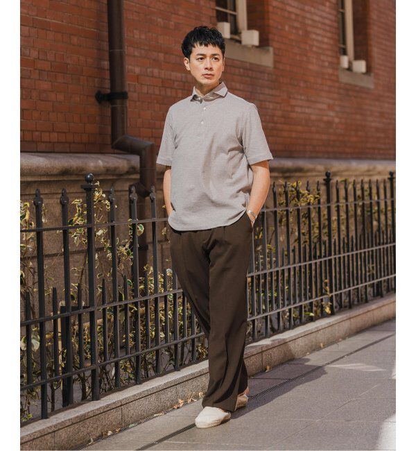 EDIFICE「GUY ROVER (ギローバー) 別注 ジャージーカッタウェイポロシャツ」|ポロシャツ|