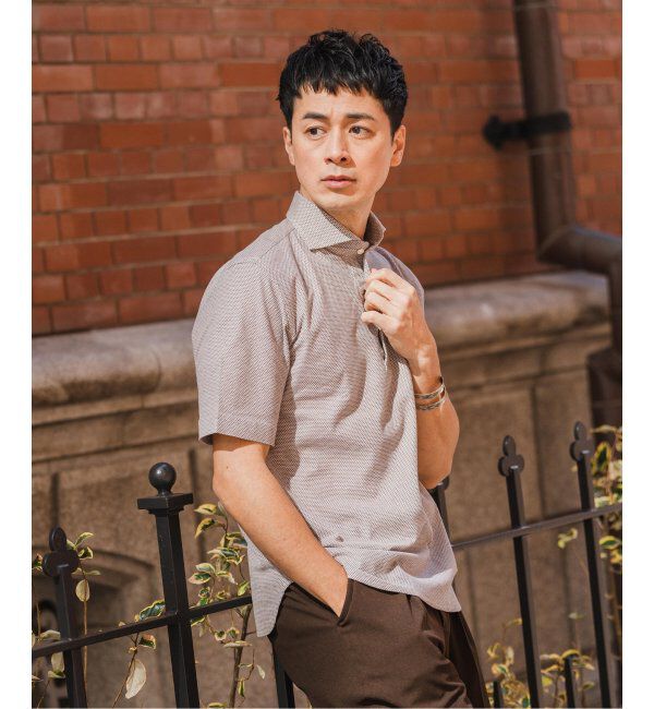 EDIFICE「GUY ROVER (ギローバー) 別注 ジャージーカッタウェイポロシャツ」|ポロシャツ|