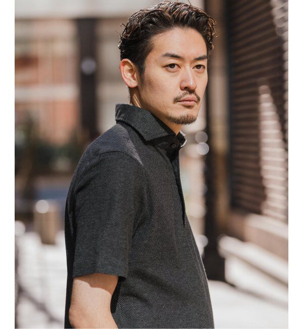 EDIFICE「GUY ROVER (ギローバー) 別注 ジャージーカッタウェイポロシャツ」|ポロシャツ|