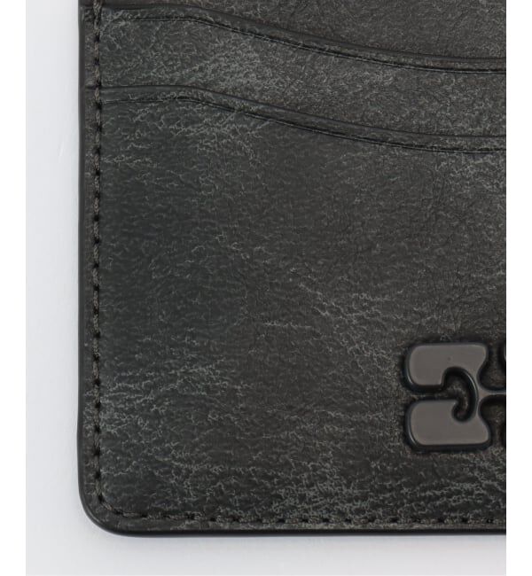 PULP「GANNI / ガニー Ganni Bou Card Holder Grained」|名刺入れ・カードケース|
