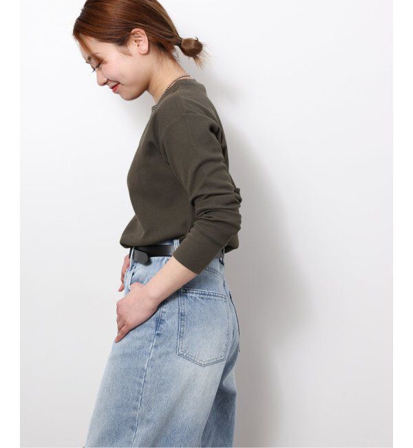 JOURNAL STANDARD relume「《追加11》TCワッフルロングスリーブTシャツ」|Tシャツ・カットソー|