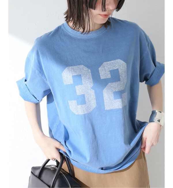journal standard L'essage「【32】ピグメントTシャツ」|Tシャツ・カットソー|