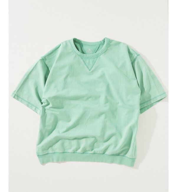 JOURNAL STANDARD relume「《追加》【60's】ヴィンテージピグメント ライトスウェットT」|Tシャツ・カットソー|グリーン E