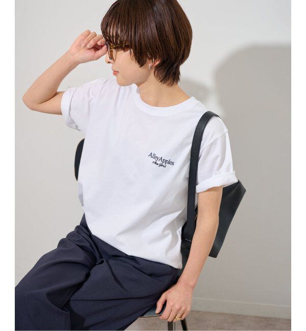 JOURNAL STANDARD relume「《WEB限定》エンブロイダリーロゴモチーフT」|Tシャツ・カットソー|