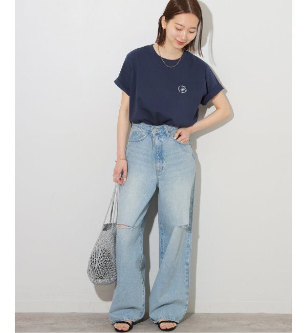 JOURNAL STANDARD relume「《WEB限定》エンブロイダリーロゴモチーフT」|Tシャツ・カットソー|