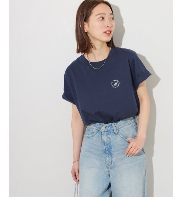 JOURNAL STANDARD relume「《WEB限定》エンブロイダリーロゴモチーフT」|Tシャツ・カットソー|