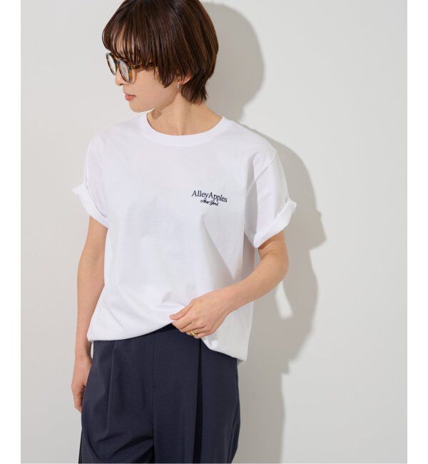 JOURNAL STANDARD relume「《WEB限定》エンブロイダリーロゴモチーフT」|Tシャツ・カットソー|