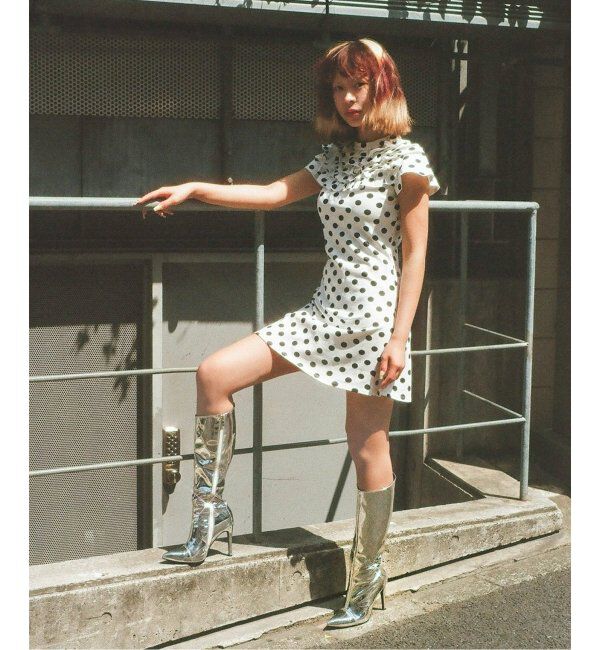 Oriens JOURNAL STANDARD「【Mika.I&times;Oriens】ドットドレス」|ワンピース|