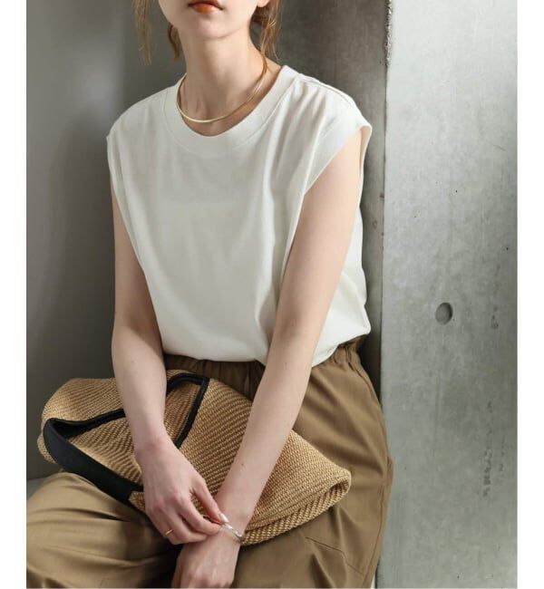 JOURNAL STANDARD「《追加2》汗ジミ防止天竺ノースリーブ」|Tシャツ・カットソー|