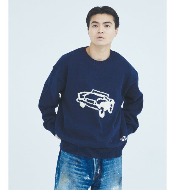 J.S.Homestead「Stead / ホビー インターシャ ニット」|ニット・セーター|