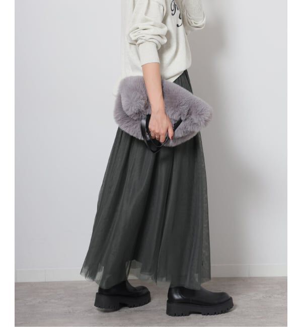 JOURNAL STANDARD relume「《WEB限定追加》［新色］ウォッシャブルチュールイージースカート」|スカート|