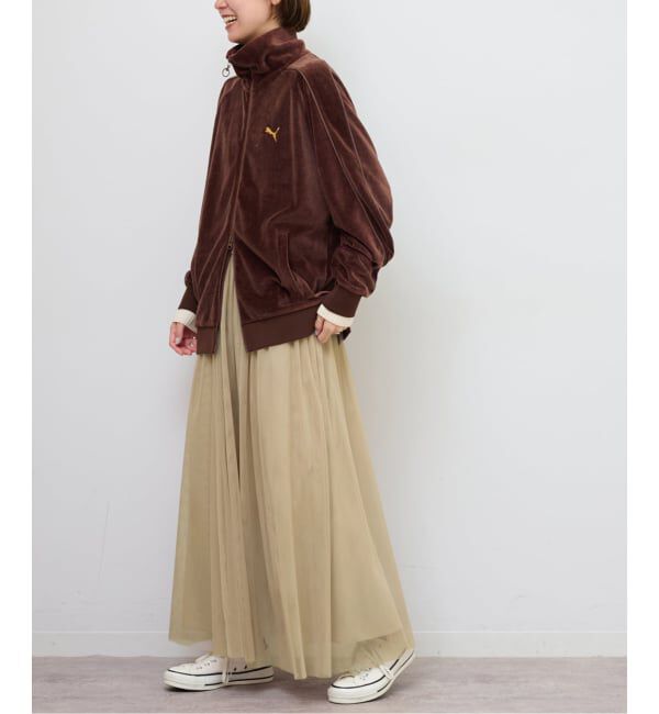 JOURNAL STANDARD relume「《WEB限定追加》［新色］ウォッシャブルチュールイージースカート」|スカート|