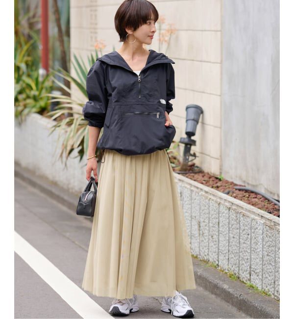 JOURNAL STANDARD relume「《WEB限定追加》［新色］ウォッシャブルチュールイージースカート」|スカート|