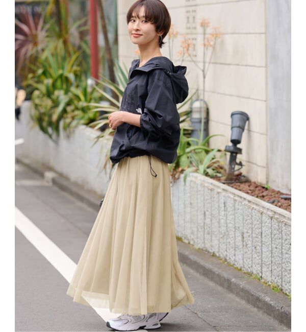 JOURNAL STANDARD relume「《WEB限定追加》［新色］ウォッシャブルチュールイージースカート」|スカート|