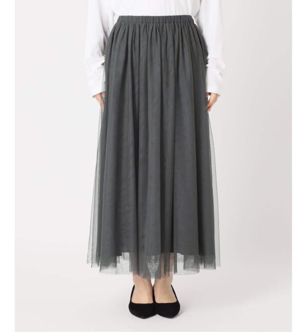 JOURNAL STANDARD relume「《WEB限定追加》［新色］ウォッシャブルチュールイージースカート」|スカート|