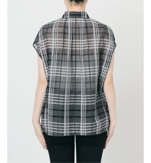 JOURNAL STANDARD「シアードビーチェックフレンチスリーブシャツ」|シャツ・ブラウス|