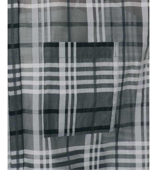 JOURNAL STANDARD「シアードビーチェックフレンチスリーブシャツ」|シャツ・ブラウス|