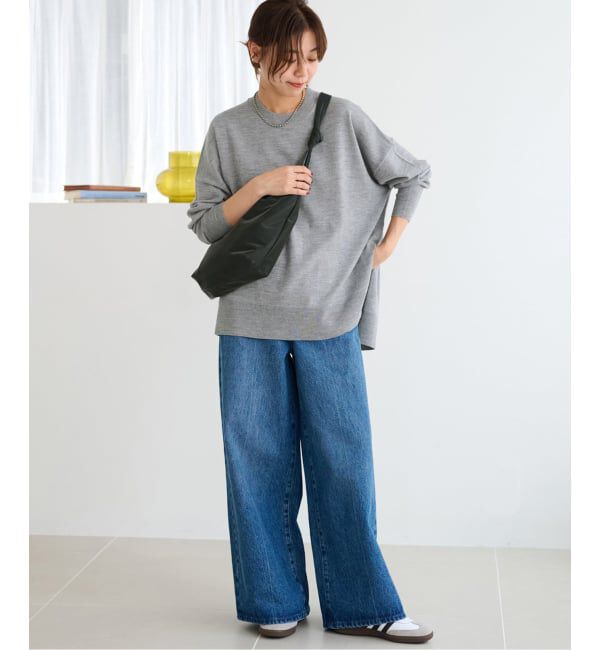 JOURNAL STANDARD relume「《一部WEB限定追加 / 新色》BiellaYarnワイドクルーネックプルオーバー」|ニット・セーター|