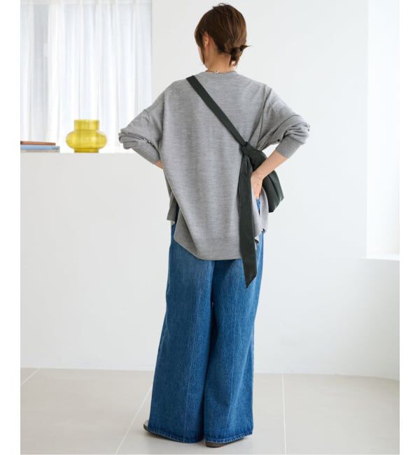 JOURNAL STANDARD relume「《一部WEB限定追加 / 新色》BiellaYarnワイドクルーネックプルオーバー」|ニット・セーター|