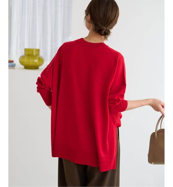 JOURNAL STANDARD relume「《一部WEB限定追加 / 新色》BiellaYarnワイドクルーネックプルオーバー」|ニット・セーター|