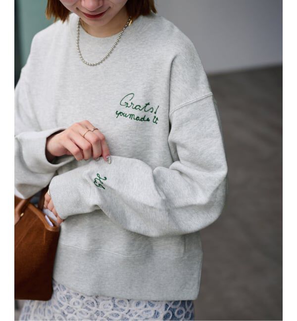 JOURNAL STANDARD relume「刺繍ロゴスウェット」|スウェット・ジャージ|