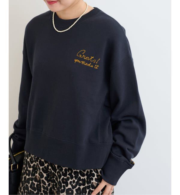 JOURNAL STANDARD relume「刺繍ロゴスウェット」|スウェット・ジャージ|ネイビー