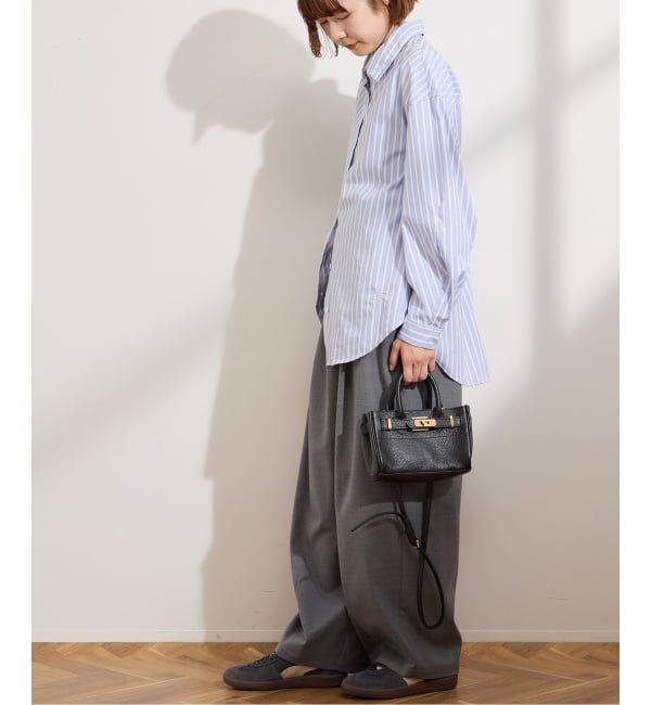 journal standard L'essage「刺しゅうストライプ/無地デザインシャツ」|シャツ・ブラウス|