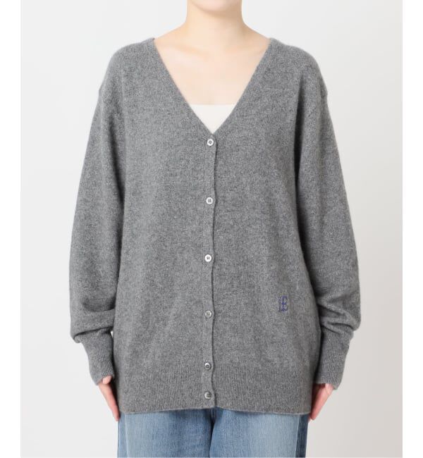 journal standard L'essage「ラクーンMIX Vネックカーディガン」|カーディガン|