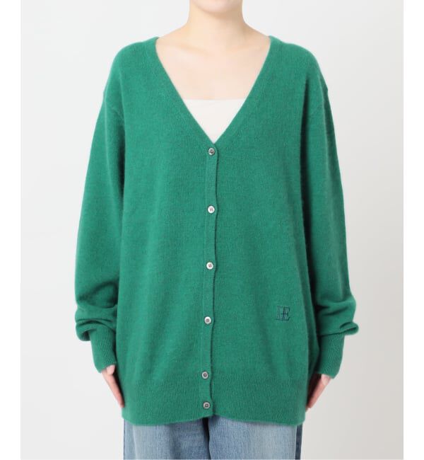 journal standard L'essage「ラクーンMIX Vネックカーディガン」|カーディガン|
