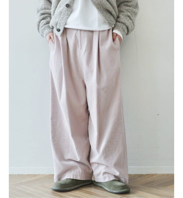 journal standard luxe「16Wコール サックパンツ」|その他|ピンク A