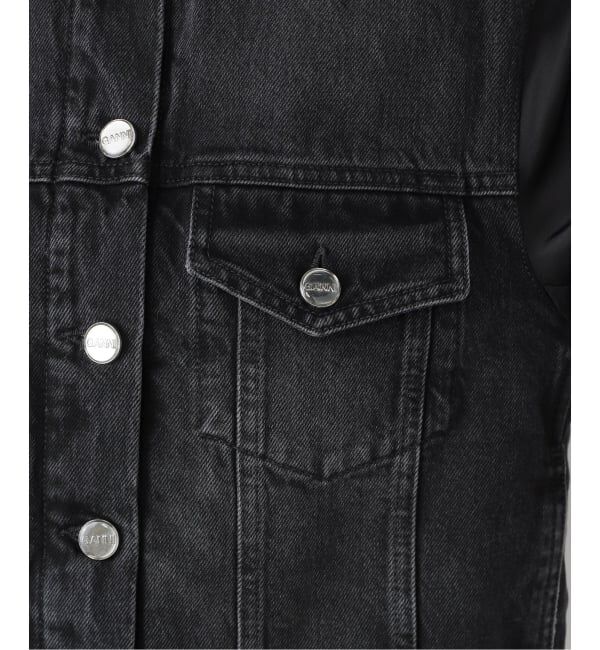 journal standard L'essage「【GANNI/ガニー】 Rigid Denim Mix Jacket」|デニムジャケット|
