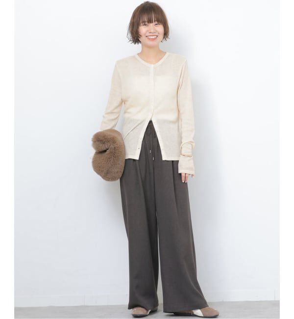 JOURNAL STANDARD relume「ウールミックス2WAYリブカーディガン」|カーディガン|