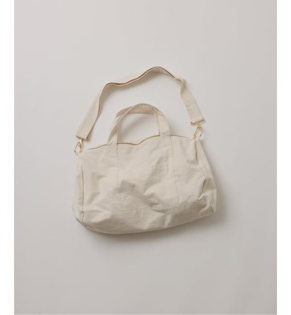 JOURNAL STANDARD「《予約》【FOLL / フォル】cotton canvas bouston bag」|ボストンバッグ|ナチュラル
