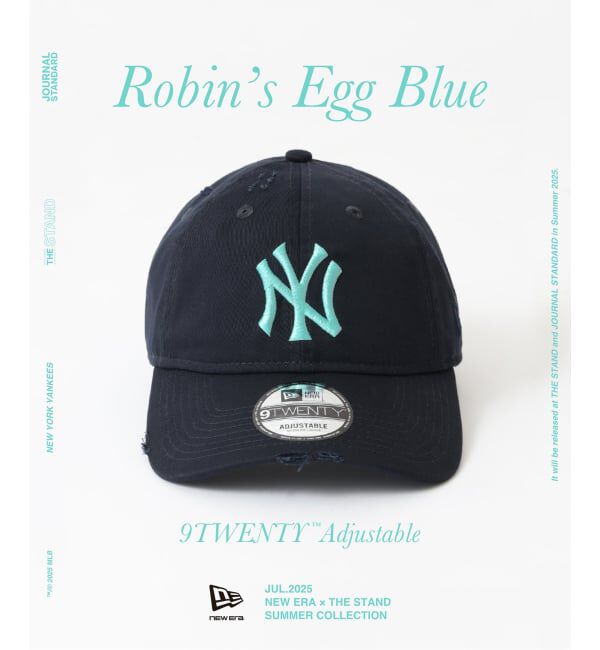 JOURNAL STANDARD「NEW ERA / ニューエラ 別注 NYY ロビンズ エッグ ブルー 920」|キャップ・キャスケット|ネイビー