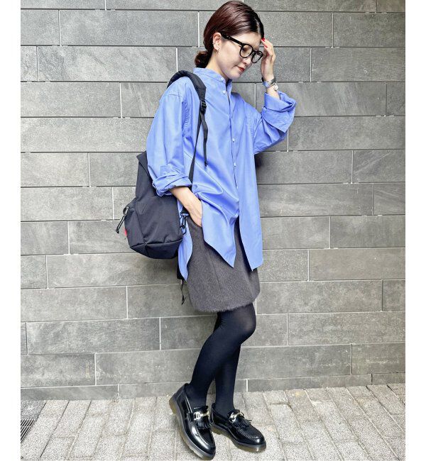 Spick and Span「クリアコットンスタンドカラーシャツ」|シャツ・ブラウス|