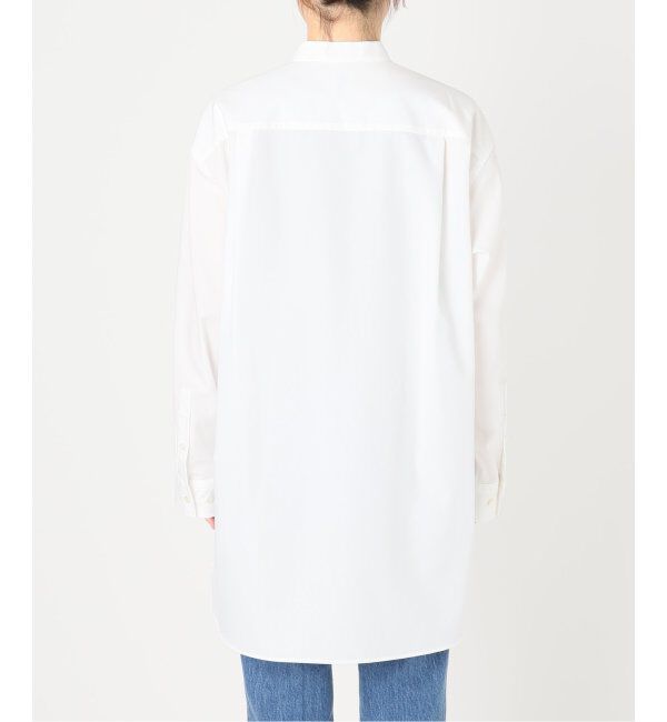 Spick and Span「クリアコットンスタンドカラーシャツ」|シャツ・ブラウス|